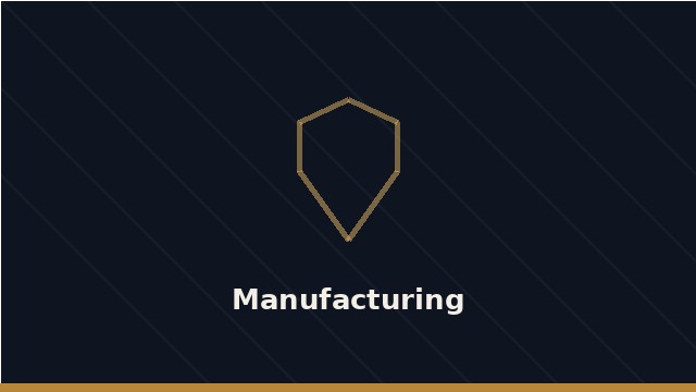 Manufacturing & Industrial